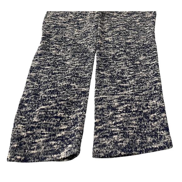 CHARMING CHARLIE LONG SLV KNIT TOP, WOMENS, L, NAVY BLUE & WHITE VARIEGATED - Picture 7 of 11